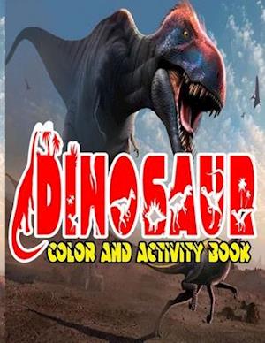 Dinosaur Color and Activity Book