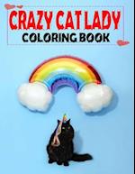 Crazy Cat Lady Coloring Book