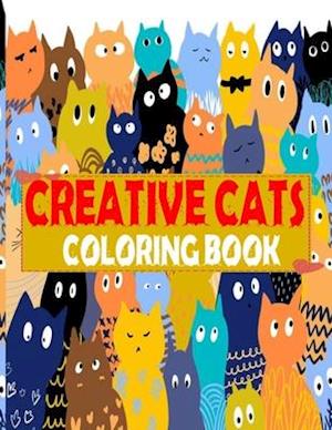 Creative Cats Coloring Book