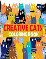 Creative Cats Coloring Book