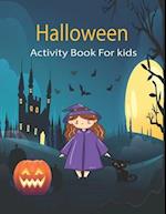 Halloween Activity Book For kids