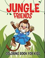 Jungle Friends; Coloring Book for Kids