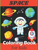 Space Coloring Book For Kids