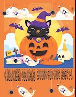 Halloween Coloring Books for Kids Ages 2-4