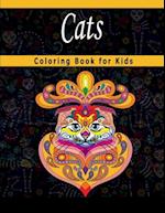 Cats Coloring Book for Kids: A Humorous Coloring Book of Cats for All Ages for Relaxation and Stress Relief 
