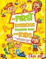 My First Exercise Coloring Book for Kids