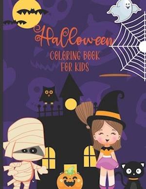 Halloween Coloring Book For Kids