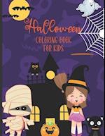 Halloween Coloring Book For Kids