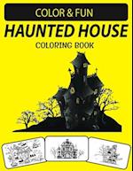 Haunted House Coloring Book