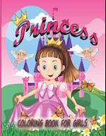 Princess Coloring book for girls