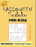 Me Time Halloween Sudoku For Kids - Vol 1