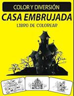 Casa Embrujada Libro de Colorear