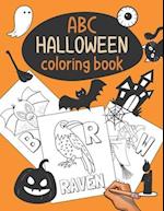 Halloween ABC Coloring Book