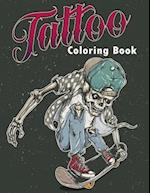 Tattoo Coloring Book