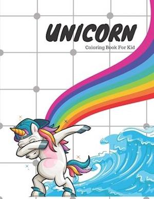 Unicorn Coloring book for kid