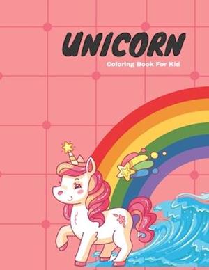 Unicorn Coloring book for kid