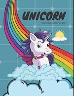 Unicorn Coloring book for kid