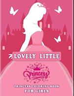 Lovely Little Princess Coloring Book for Girls