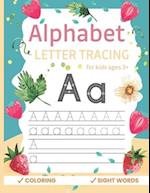 Alphabet letter tracing