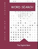 Large Print Word Search