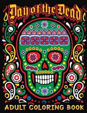 Day of The Dead adult coloring book