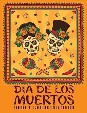 dia de los Muertos adult coloring book