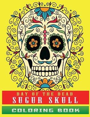 Day of The Dead sugur skull coloring book