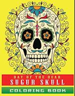 Day of The Dead sugur skull coloring book