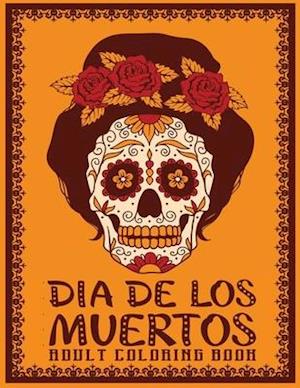 dia de los muertos adult coloring book