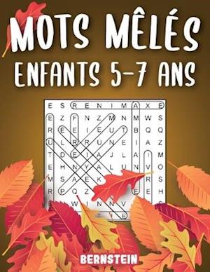 Mots mêlés enfants 5-7 ans