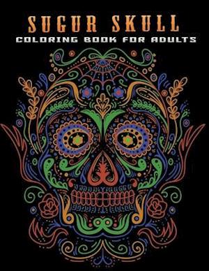 sugur skull coloring book adults