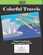 Colorful Travels - Famous Landmarks from Around the World