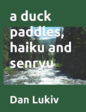 A duck paddles, haiku and senryu