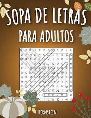 Sopa de letras para adultos