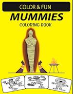 Mummies Coloring Book