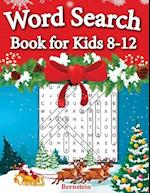 Word Search Book for Kids 8-12: 200 Fun Word Search Puzzles for Kids with Solutions - Large Print - Christmas Edition 