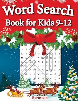 Word Search Book for Kids 9-12: 200 Fun Word Search Puzzles for Kids with Solutions - Large Print - Christmas Edition