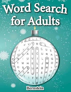 Word Search for Adults: 200 Word Search Puzzles for Adults with Solutions - Large Print - Christmas Edition