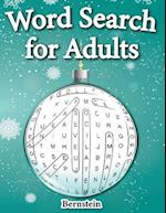 Word Search for Adults: 200 Word Search Puzzles for Adults with Solutions - Large Print - Christmas Edition 