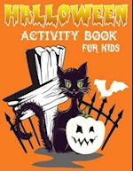 Halloween Activity Book For Kids