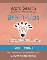 Brain-Ups Large Print Word Search