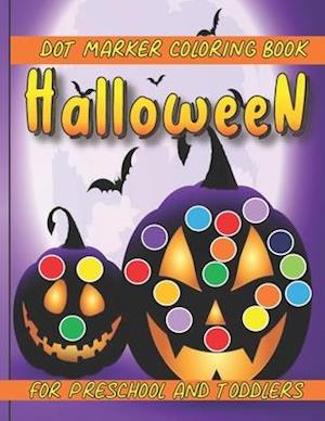 Halloween Dot Marker Coloring Book