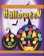 Halloween Dot Marker Coloring Book