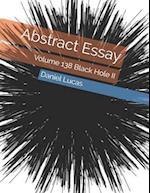 Abstract Essay