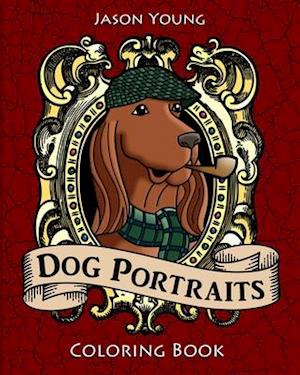 Dog Portraits Coloring Book