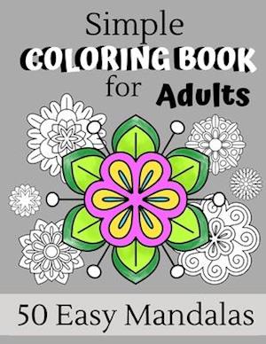 Simple Coloring Book For Adults