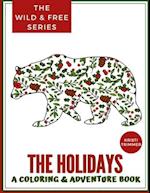 The Holidays - A Coloring & Adventure Book