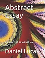 Abstract Essay