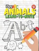 I Spy ABC Animals Learn-To-Write Ages 3+