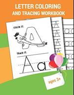 Letter Coloring And Tracing Workbook